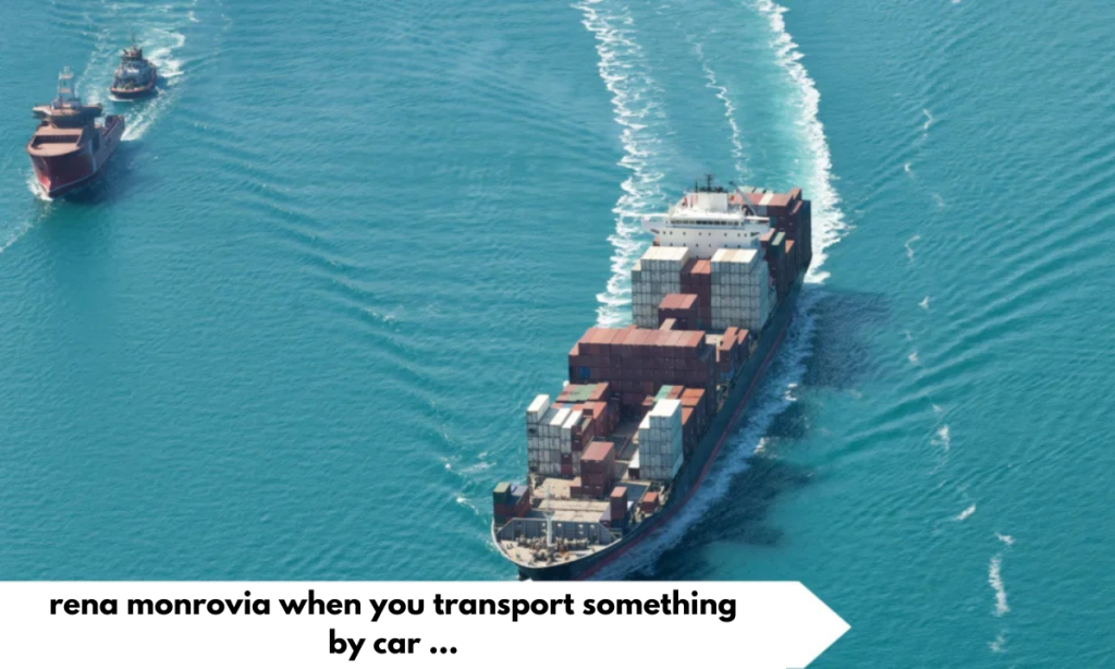 Tena Monrovia When you Transport Something by Car … Tena Monrovia When you Transport Something by Car …